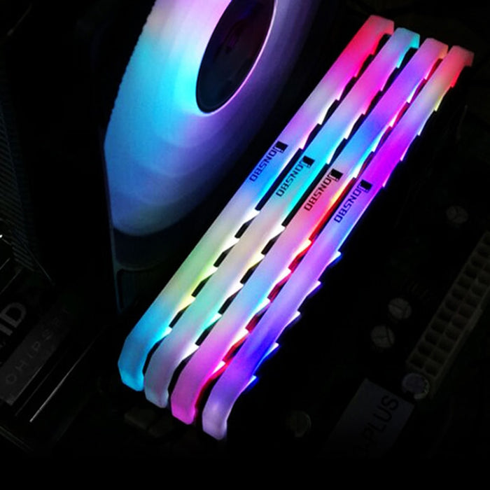 Aluminum RAM Heatsink Cooler RGB 256 Color Radiator