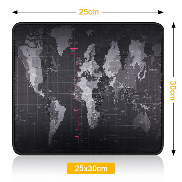 Gaming Mouse Pad RGB World Map